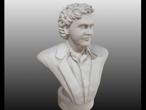 pablo escobar Model Cetak 3D