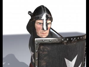 knight hospitaller 3D Model