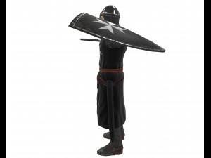 knight hospitaller 3D Model
