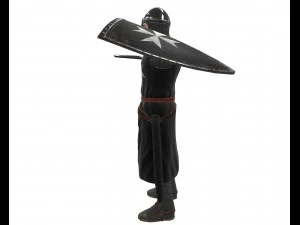 knight hospitaller 3D Model