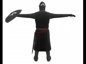 knight hospitaller 3D Model