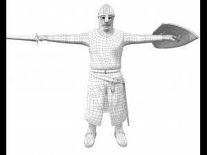 knight hospitaller 3D Model