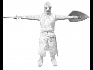 knight hospitaller 3D Model