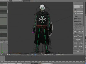 knight hospitaller 3D Model