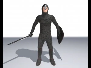 knight hospitaller 3D Model