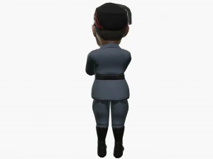 mussolini caricature 3D Model