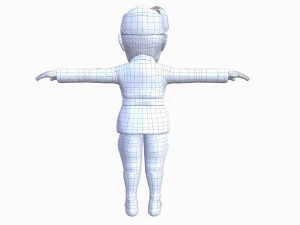 mussolini caricature 3D Model
