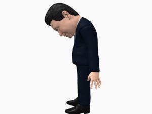 xi jinping caricature Modelo 3D