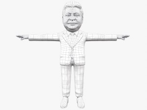 xi jinping caricature Modelo 3D