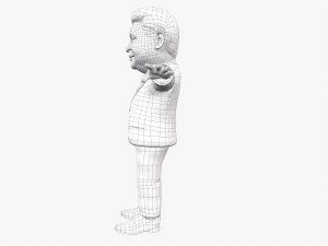 xi jinping caricature Modelo 3D