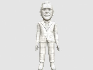 mike pence caricature 3D-Modell