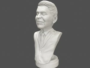 ronald reagan 3d printable portrait 3D Print Model
