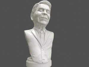 ronald reagan 3d printable portrait 3D Print Model