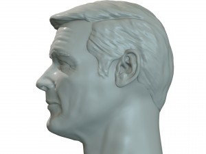 roger moore 3d printable portrait 3D 프린트 모델