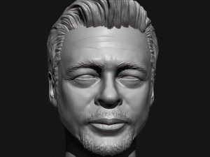 benicio del toro 3d printable portrait 3D Print Model