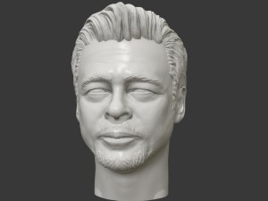 benicio del toro 3d printable portrait 3D Print Model
