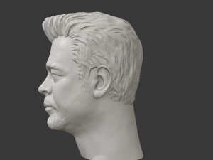 benicio del toro 3d printable portrait 3D Print Model