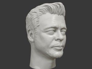 benicio del toro 3d printable portrait 3D Print Model