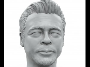 benicio del toro 3d printable portrait 3D प्रिंट मॉडल