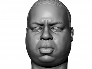 biggie 3d printable portrait 3D Print Model