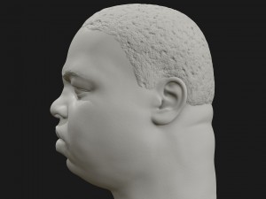 biggie 3d printable portrait Model Cetak 3D