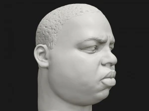 biggie 3d printable portrait 3D Print Model