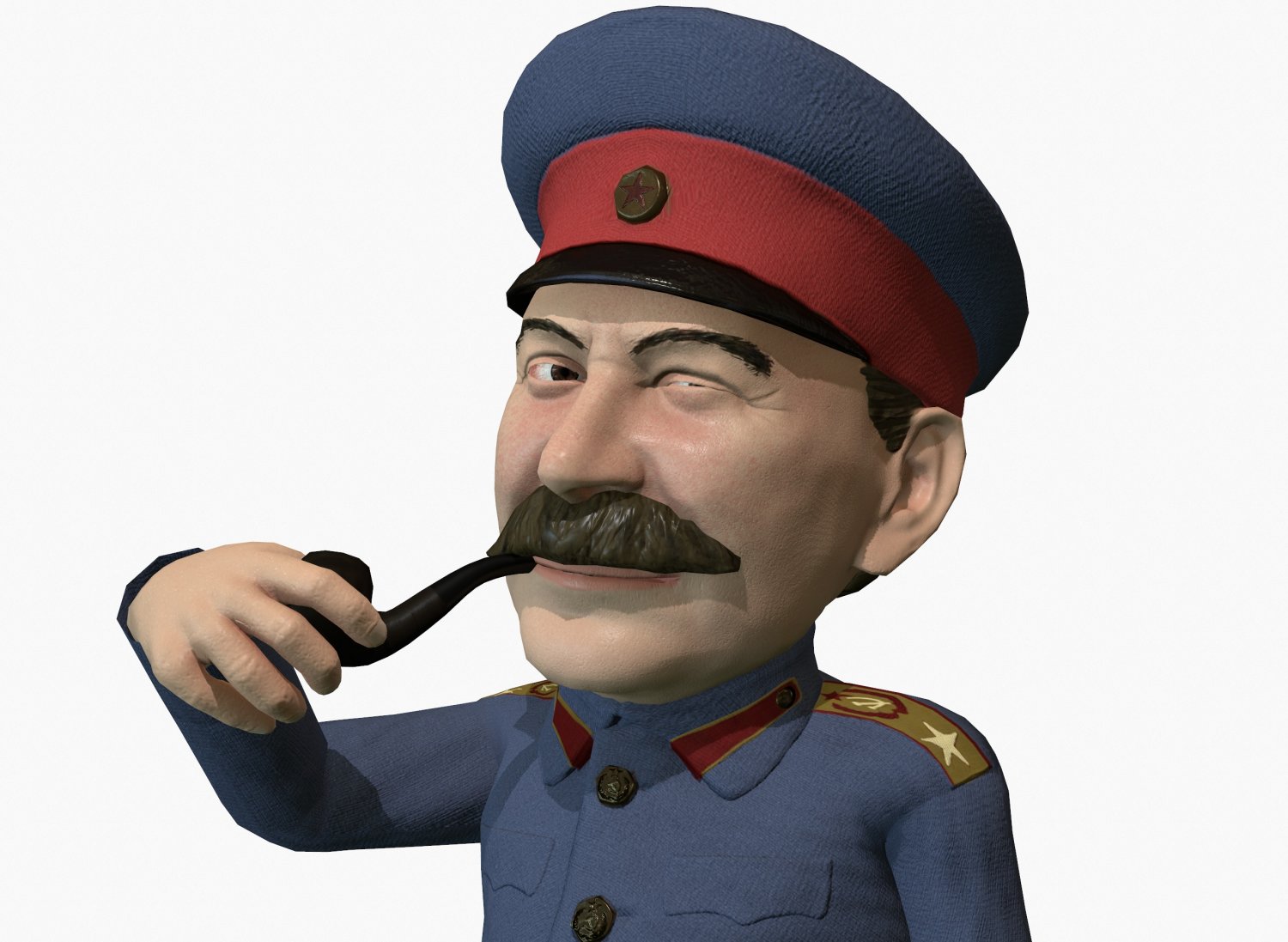 Сталин в полный рост рисунок