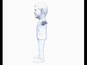 john fitzgerald kennedy jfk game ready rigged animated low poly 3D Model
