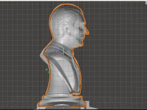 mustafa kemal ataturk 3d printable portrait 3D Print Model