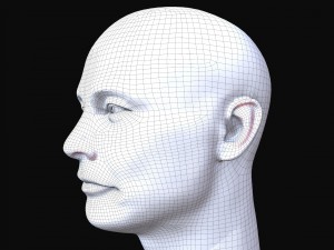 elon musk 3d portrait textured low poly pbr 3D Model