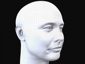 elon musk 3d portrait textured low poly pbr 3D Model