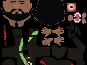 haile selassie low poly game character Model 3D