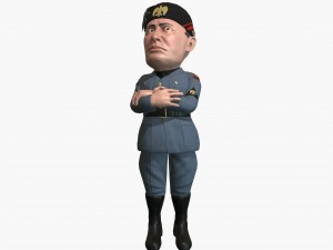 ww2 stylized leaders pack Modelo 3D