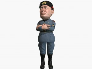 ww2 stylized leaders pack 3D Model