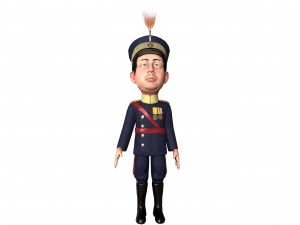 ww2 stylized leaders pack Modelo 3D