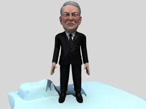 al gore stylized game ready 3D Модель