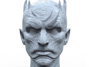night king 3d printable portrait sculpture 3D Print Model