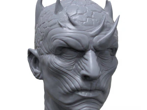 night king 3d printable portrait sculpture 3D Print Model