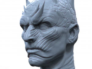night king 3d printable portrait sculpture 3D Print Model