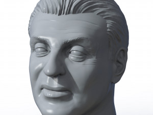 sylvester stallone 3d printable portrait sculpture 3D Принт Модель