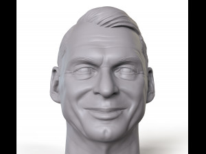 vince mcmahon 3d printable portrait 3D Print Model