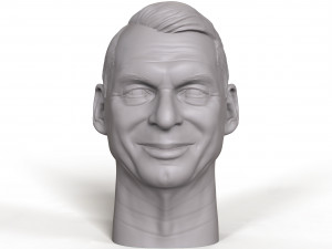 vince mcmahon 3d printable portrait 3D 打印模型