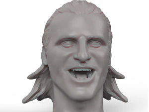 Owen Hart scultura con ritratto stampabile in 3D Modello di stampa 3D