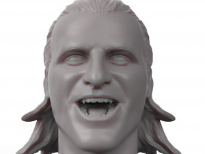 owen hart 3d printable portrait sculpture 3D Принт Модель