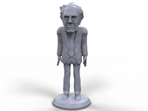 bernie sanders stylized high quality 3d printable miniature 3D Print Model
