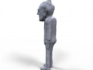 bernie sanders stylized high quality 3d printable miniature 3D Print Model