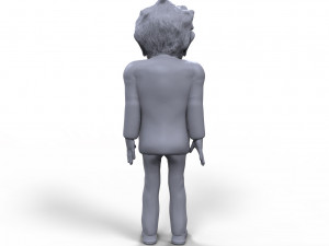 bernie sanders stylized high quality 3d printable miniature 3D-Druckmodell