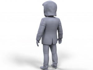donald trump stylized high quality 3d printable miniature 3Dプリントモデル