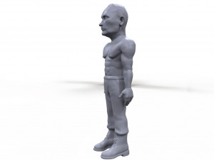 vladimir putin stylized high quality 3d printable miniature Modelo de impresión 3D