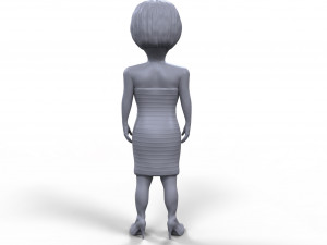 theresa may stylized high quality 3d printable miniature Modelo de impresión 3D